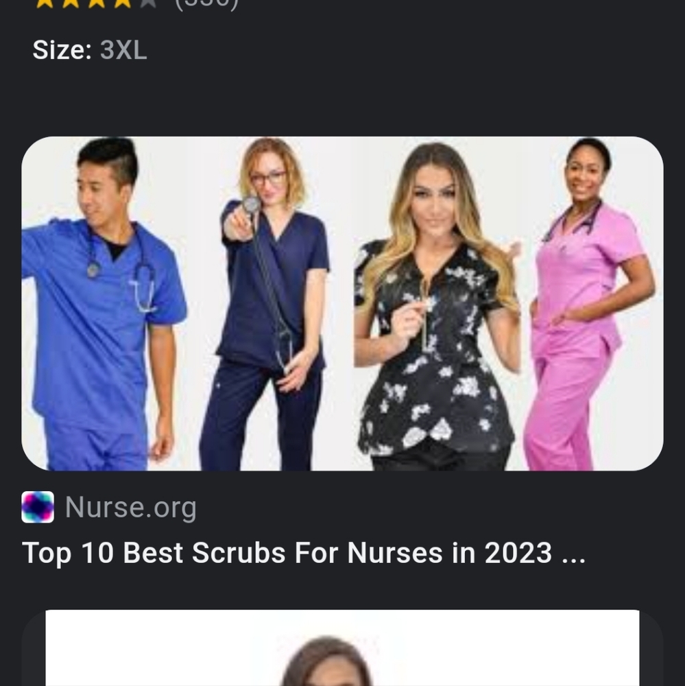 ISO (IN SEARCH OF) XS SCRUBS